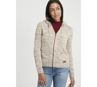OXMO Strickjacke Damen Baumwolle beige, XL
