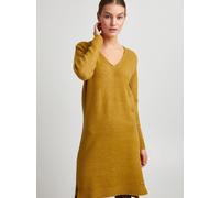 OXMO Strickkleid Damen gelb, XS