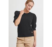 OXMO Strickpullover Damen Baumwolle schwarz, XL