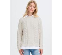 OXMO Strickpullover Damen beige, XS