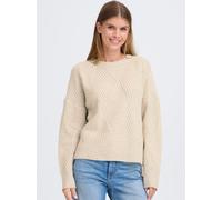 OXMO Strickpullover Damen beige, XS