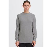 OXMO Strickpullover Damen grau, M