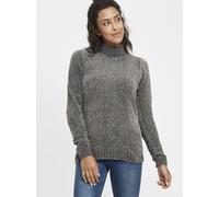 OXMO Strickpullover Damen grau, XL