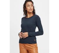 OXMO Strickpullover Damen Viskose blau, S