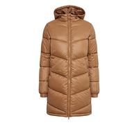 OXMO Tabata Damen Steppmantel Wintermantel Winterjacke gefüttert mit hochabschließendem Kragen, Größe:L, Farbe:Thrush (181030)