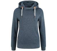 OXMO Vicky Damen Kapuzenpullover Hoodie Pullover mit Kapuze, Größe:S, Farbe:INS BL Mel (7989915)