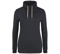 OXMO Vimpa Damen Sweatshirt Pullover Sweater mit Tube-Kragen, Größe:M, Farbe:DAR Grey M (798288)
