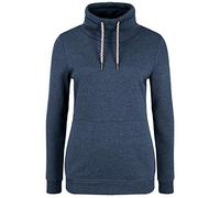 OXMO Vimpa Damen Sweatshirt Pullover Sweater mit Tube-Kragen, Größe:S, Farbe:INS Blue M (798991)