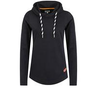 Kapuzenpullover OXMO "Hoodie OXWandy" Gr. M, schwarz, Damen, Web, Obermaterial: 60% Baumwolle CO. 40% Polyester PES., unifarben, Sweatshirts (95766862-M) schwarz