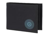 oxmox New Cryptan Herrengeldbörse schwarz-circle bloom cyan Herren