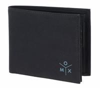oxmox New Cryptan RFID Protect Querscheinbörse Ox 2.0 Print Cyan Black