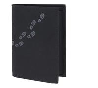 Oxmox Kombibörse New Cryptan RFID Protect Footsteps 2.0 Print Grau-Schwarz