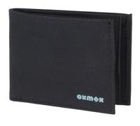 Oxmox Geldbörse New Cryptan RFID Protect Pocketbörse Pure 2.0 Print Cyan Black schwarz