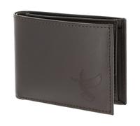 oxmox Leather RFID Protect Pocketbörse Freedom Pigeon Embossed Brown