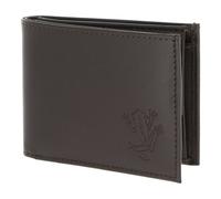 oxmox Leather RFID Protect Pocketbörse Frog 2.0 Embossed Brown