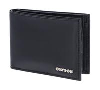 Oxmox Geldbörse Pure 2.0 Metal Square – Leder, RFID-Schutz – Schwarz