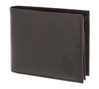 oxmox Leather Geldbörse RFID Schutz Leder 12 cm braun