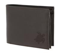 oxmox Leather Geldbörse RFID Schutz Leder 12 cm grau