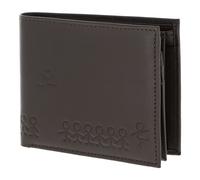 oxmox Leather Geldbörse RFID Schutz Leder 10 cm grün