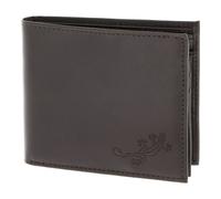 oxmox Leather Geldbörse RFID Schutz Leder 12 cm oliv