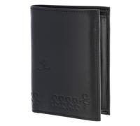 oxmox Leather RFID Protect Kombibörse Jumping Jack 2.0 Embossed Black
