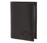 Oxmox Geldbörse Leather RFID-Schutz Leder 10 cm Braun