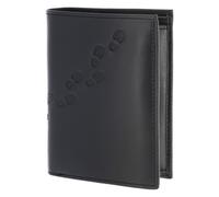 oxmox Leather Geldbörse RFID Schutz Leder 13 cm grau