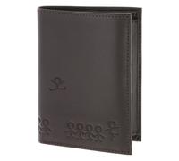 Oxmox Geldbörse Leather RFID-Schutz Leder 10 cm Oliv