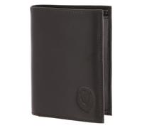 Oxmox Kombibörse Freedom Lion Embossed – Leder – RFID-Schutz – Braun