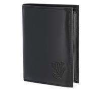 Oxmox Kombibörse Frog 2.0 Embossed – Leder, RFID Protect, schwarz