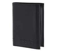 oxmox Leather RFID Protect Kombibörse Jumping Jack 2.0 Embossed Black