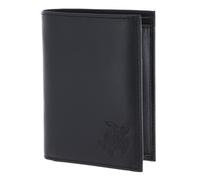 oxmox Leather RFID Protect Kombibörse Turtle 2.0 Embossed Black