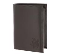 oxmox Leather RFID Protect Kombibörse Turtle 2.0 Embossed Brown