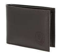 oxmox Leather RFID Protect Pocketbörse Freedom Lion Embossed Brown