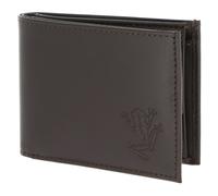 oxmox Leather RFID Protect Pocketbörse Frog 2.0 Embossed Brown