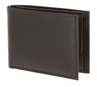 oxmox Leather RFID Protect Pocketbörse Ox 2.0 Embossed Brown