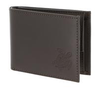 oxmox Leather RFID Protect Pocketbörse Turtle 2.0 Embossed Brown
