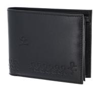 oxmox Leather RFID Protect Querscheinbörse Jumping Jack 2.0 Embossed Black