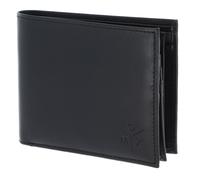 oxmox Leather RFID Protect Querscheinbörse Ox 2.0 Embossed Black