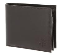 oxmox Leather RFID Protect Querscheinbörse Ox 2.0 Embossed Brown