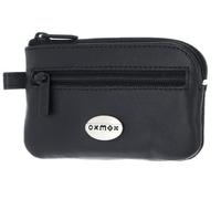 oxmox Leather Schlüsseletui Leder 11,5 cm black