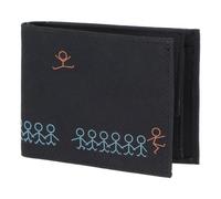 oxmox New Cryptan Herrengeldbörse schwarz-jumping-jack cyan Herren