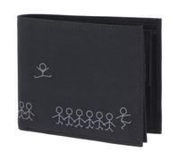 oxmox New Cryptan Geldbörse RFID Schutz 12 cm grau
