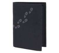Oxmox Kombibörse New Cryptan RFID Protect Footsteps 2.0 Print Grau-Schwarz