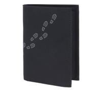 oxmox New Cryptan RFID Protect Kombibörse Footsteps 2.0 Print Grey Black