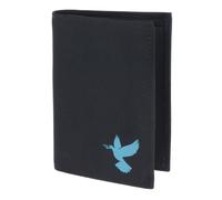 oxmox New Cryptan RFID Protect Kombibörse Freedom Pigeon Print Cyan Black