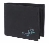 oxmox New Cryptan Geldbörse RFID Schutz 12 cm schwarz