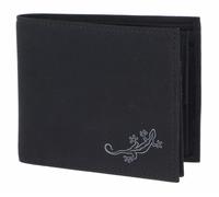 oxmox New Cryptan RFID Protect Querscheinbörse Lizard 2.0 Print Grey Black