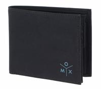 oxmox New Cryptan RFID Protect Querscheinbörse Ox 2.0 Print Cyan Black