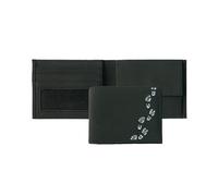 OXMOX - OXMOX RFID POCKETBÖRSE FOOTSTEPS Schwarz